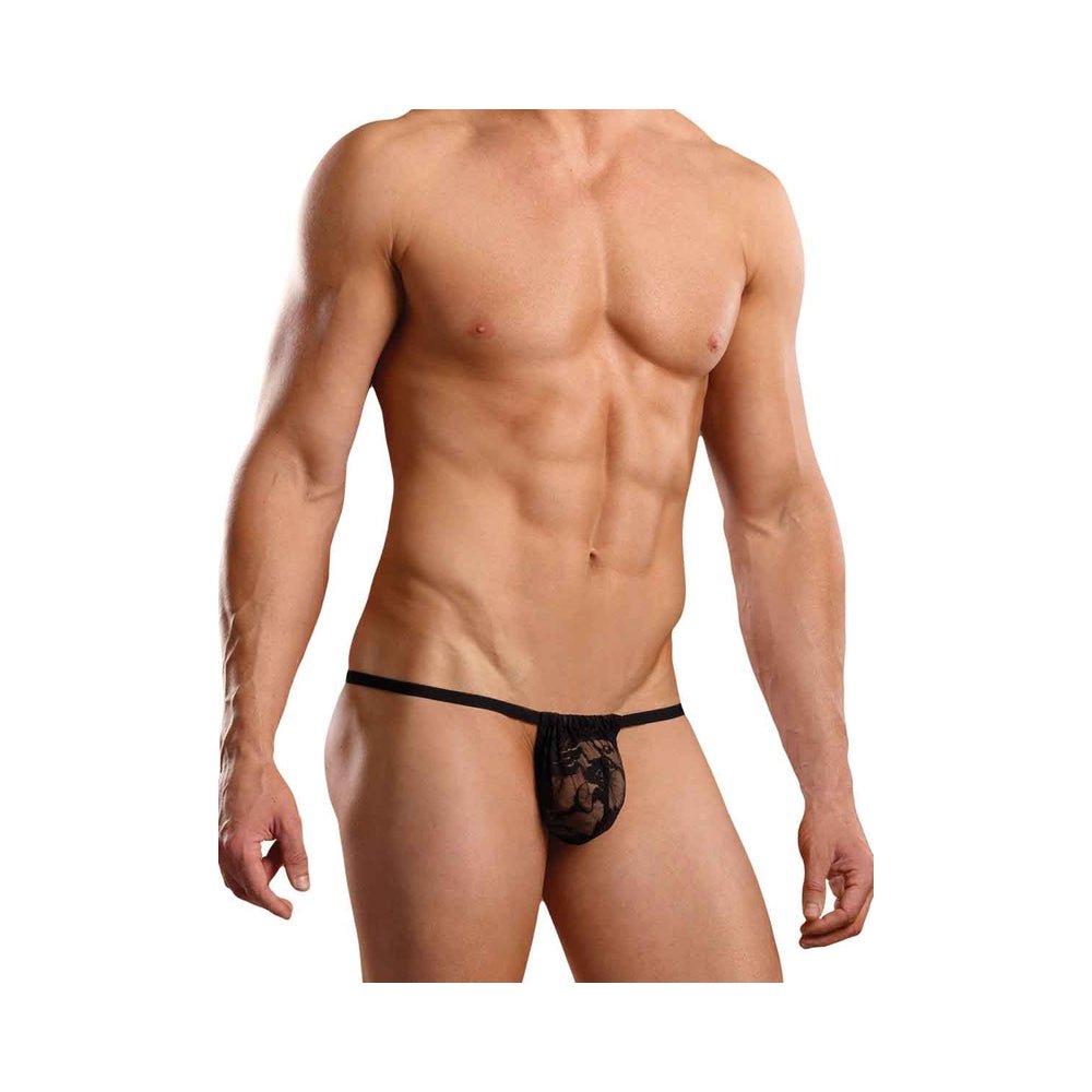 Male Power Stretch Lace Posing Strap One Size | SexToy.com